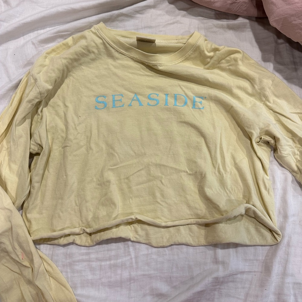 Cropped Seaside Long sleeve shirt